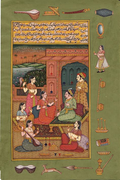 Artnindia Mughal Miniature Paintings Rajasthani Art Mughal Paintings