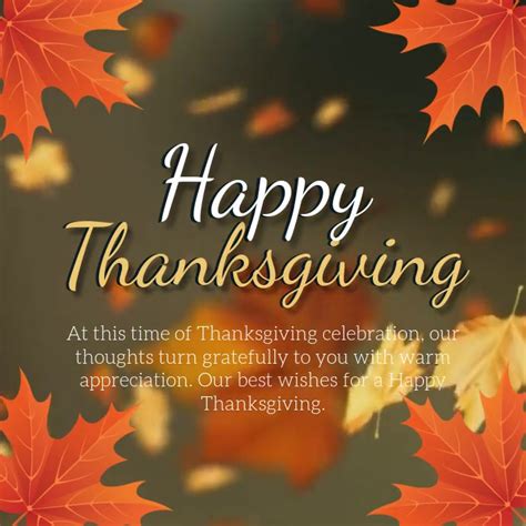 Copia De Happy Thanksgiving Social Media Post Template Postermywall