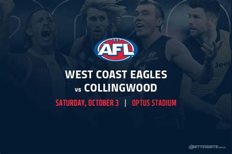 Check spelling or type a new query. West Coast Eagles vs Collingwood betting tips | AFL Finals 2020