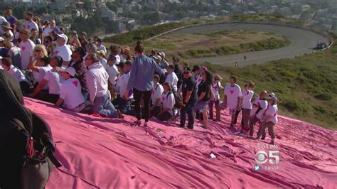 Iconic Pink Triangle Goes Up As Pink Saturday Gets Underway In Sf Youtube