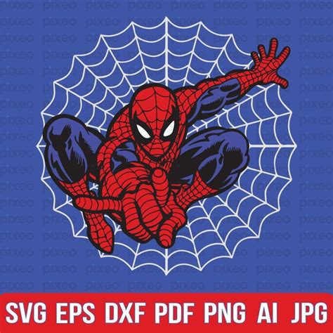 Spiderman Svg Spiderman Vector Spiderman Birthday Shirt Etsy España