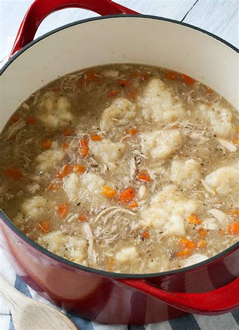 My husband has been asking for chicken and dumplings so it is perfect. Gluten Free Chicken and Dumplings Recipe