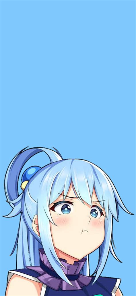 Aqua Anime Blue Kawaii Konosuba Hd Phone Wallpaper Peakpx
