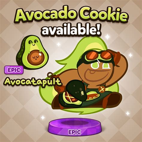 Cookie Run On Twitter Holy Guacamole Avocado Cookie Has Arrived 🥑