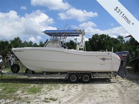 2000 World Cat 246 Sf For Sale In Mount Dora Florida Classified