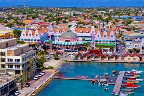 Oranjestad Oranjestad The Capital Of Aruba Is A Popular Port Of