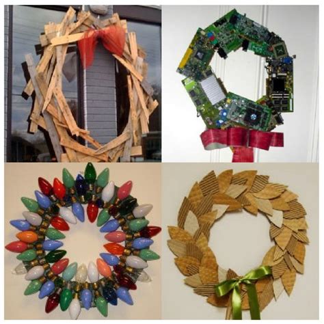 Imágenes de Navidad con decoración navideña reciclada Ecología Hoy