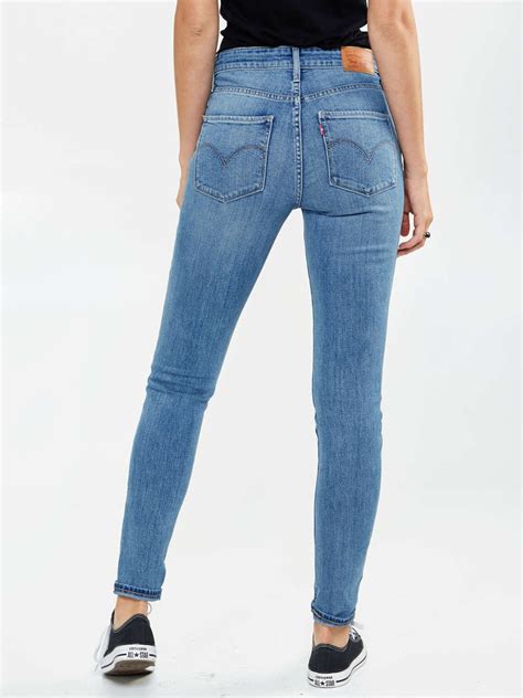 This pair is cut from stretch fabric that's engineered for. Louise Paris - LEVIS 721 High rise skinny slim fit blue ...