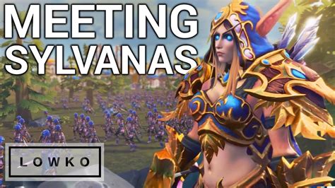 Warcraft 3 Reforged Campaign Meet Sylvanas Windrunner Undead Campaign Youtube