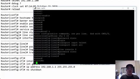 Basic Router And Switch Ios Configuration Commands Ccna Beginner Youtube