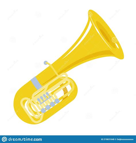 Tuba Stock Vector Illustration Of Musical Culture 219831048
