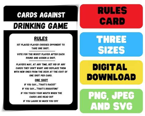 Printable Garbage Card Game Rules Printable Word Searches