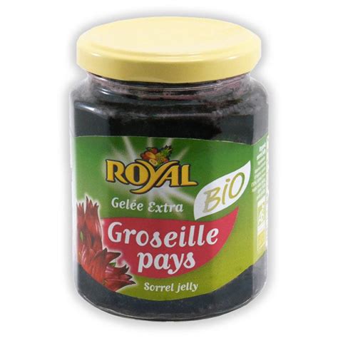 Dégustez cette gelée de groseilles inratable. Gelée Bio de Groseille Pays 330gr