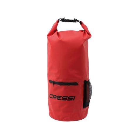 Cressi Dry Bag 10lt With Zip Red Th