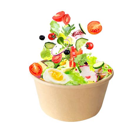 21oz Kraft Paper Salad Bowls