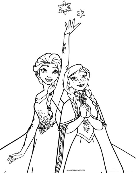 This year, my kids are super excited about the new disney frozen movie which is out. Frozen Coloring Pages | Free Printable Coloring Page