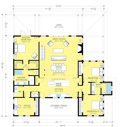 Farmhouse Style House Plan 3 Beds 25 Baths 2720 Sqft Plan 888 13