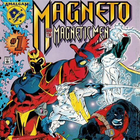 Superhelden Marvel Serien Die Magnetic Men Mit Magneto 1x Comic Marvel