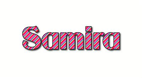 Samira Logotipo Ferramenta De Design De Nome Grátis A Partir De Texto