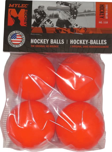 Mylec Orange Street Hockey Balls