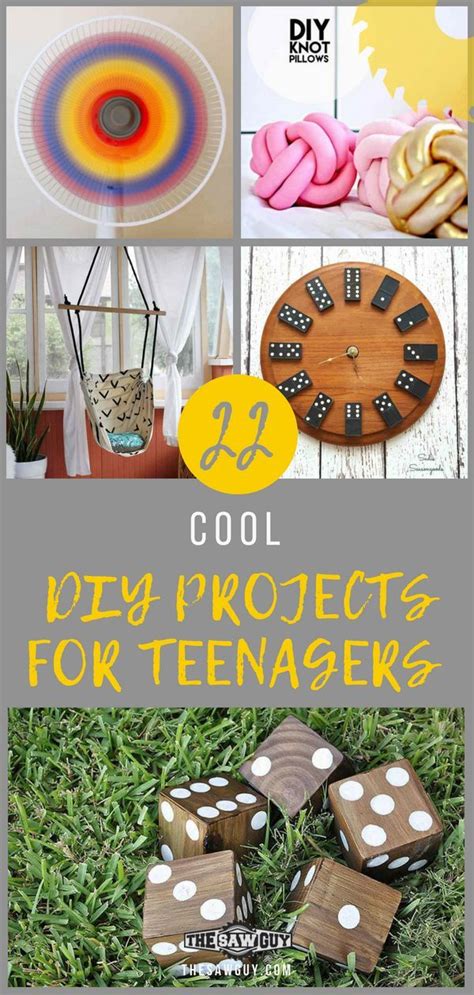22 Cool Diy Projects For Teenagers The Saw Guy Diy Crafts For Teens