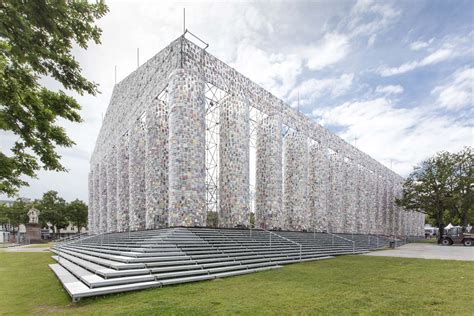Marta Minujíns The Parthenon Of Books Goes On Display In Germany