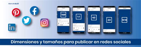 Dimensiones Para Publicar En Redes Sociales Marcelo Glez