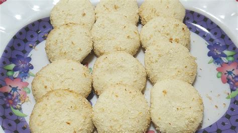 Coconut Cookies Recipe Without Oven Youtube