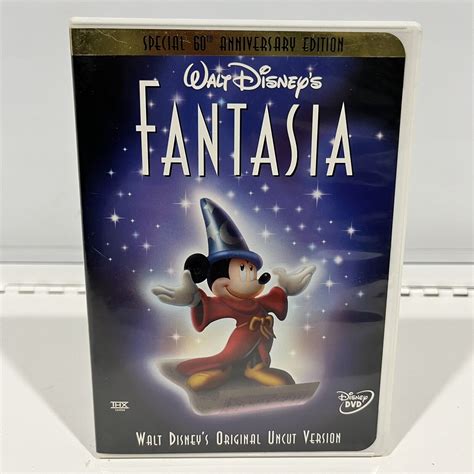 Mavin Fantasia Dvd 60th Anniversary Edition Walt Disney Original