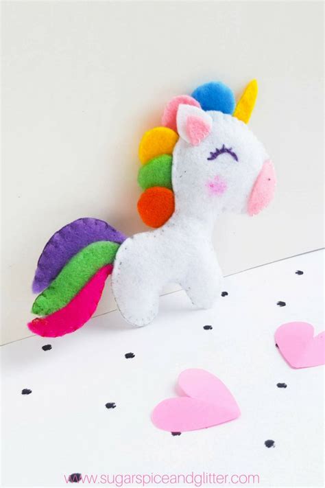 20+ Unicorn DiY Crafts for Girls - Simple Mom Project