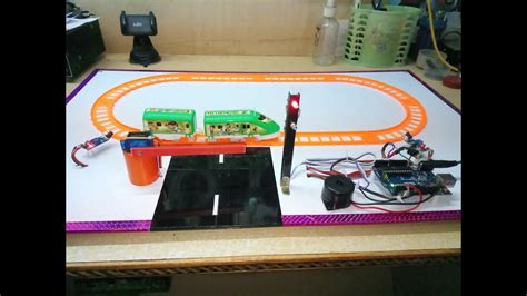Automatic Railway Gate Control Project Using Arduino Science Working Model YouTube
