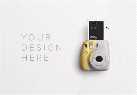 Insta Camera With Picture Custom Scene
