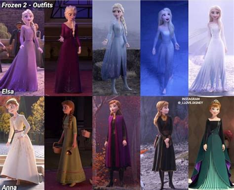 Anna And Elsa Frozen 2 Lovely Outfits Disney Frozen Elsa Art Frozen