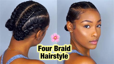 21 Natural Hairstyles With Braiding Hair