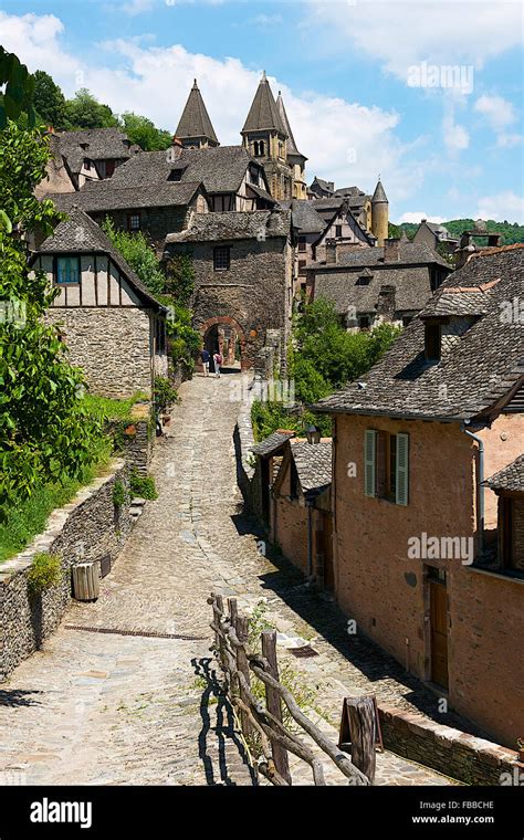 Conques Village Hi Res Stock Photography And Images Alamy