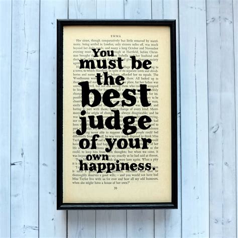 Discover jane austen famous and rare quotes. jane austen 'happiness' inspirational quote print by ...
