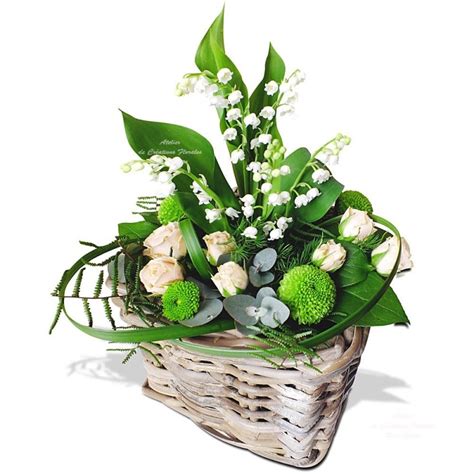 Bouquet de muguet gratuit avec text : composition Muguet