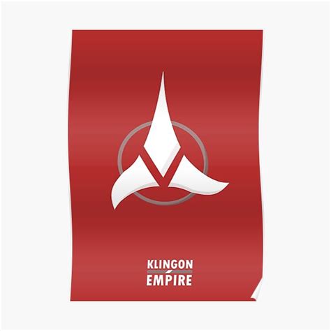 Star Trek Klingon Empire Poster For Sale By Owencheshire Redbubble