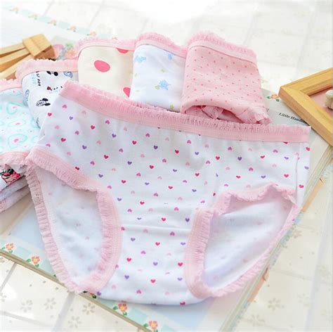 buy girl panties adorable soft personal teen underwear cotton briefs for