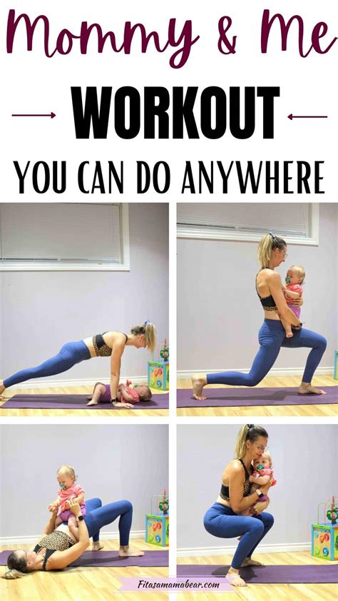 Minute Mommy And Me Workout To Strengthen Tone