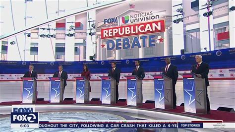 sparks fly at 2nd republican debate youtube