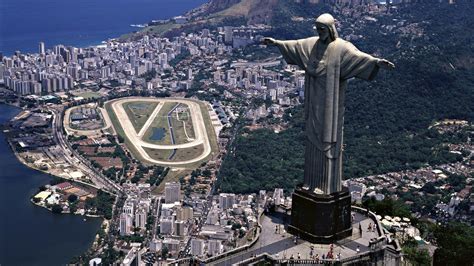 Christ The Redeemer In Rio De Janeiro Brazil