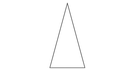 Isosceles Triangle Degrees 30 75 75 Clipart Etc