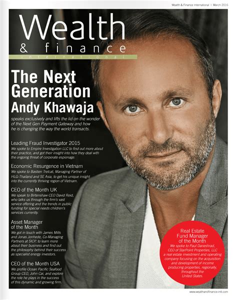 Fa Solutions In Wealth And Finance International Magazine Fa Solutions