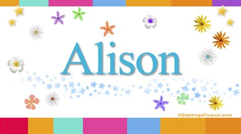 Alison Name Meaning Name Alison Origin Meaning Of The Name Alison