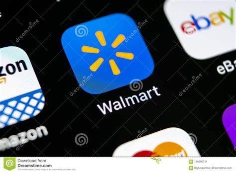 Inventory management solution for walmart us and walmart canada. Walmart Application Icon On Apple IPhone X Screen Close-up ...