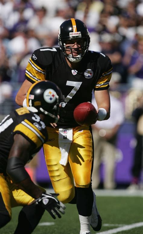 Pittsburgh Steelers QB Ben Roethlisberger's first game, Sept. 19, 2004