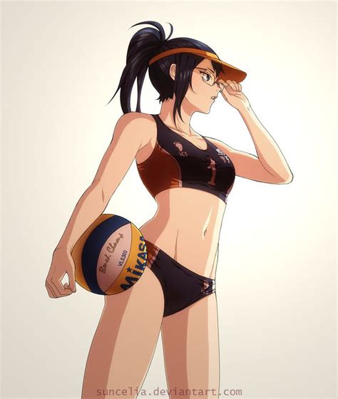 Haikyuu Shimizu Kiyoko Beach Volleyball Au By Suncelia On Deviantart Shimizu Kiyoko