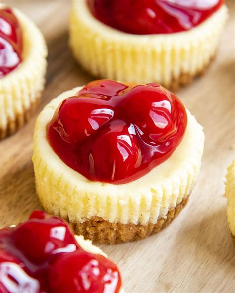 Mini Cherry Cheesecakes Like Mother Like Daughter