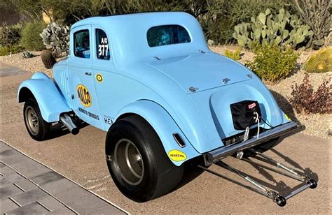 Vintage Gasser 1933 Willys Drag Racer In ‘concours Restored Condition